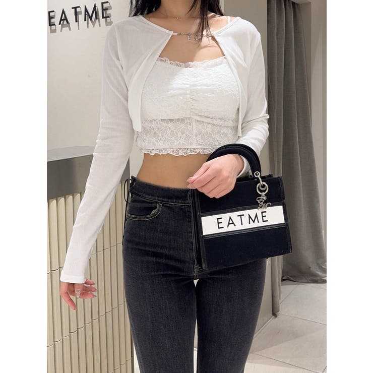 E/MチャームバイカラーミニショルダーBAG | EATME | 詳細画像33 