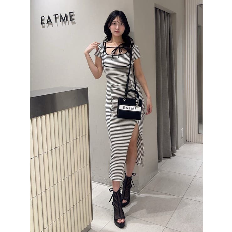 E/MチャームバイカラーミニショルダーBAG | EATME | 詳細画像34 