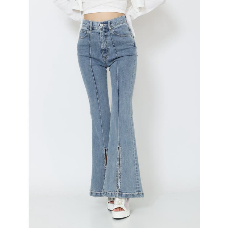 フロントビジュースリットデニムパンツ | EATME | 詳細画像11 