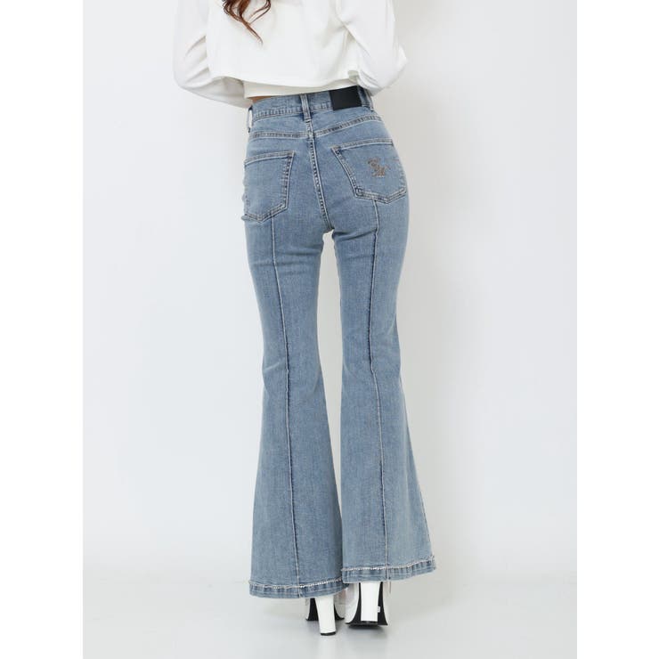 フロントビジュースリットデニムパンツ | EATME | 詳細画像13 