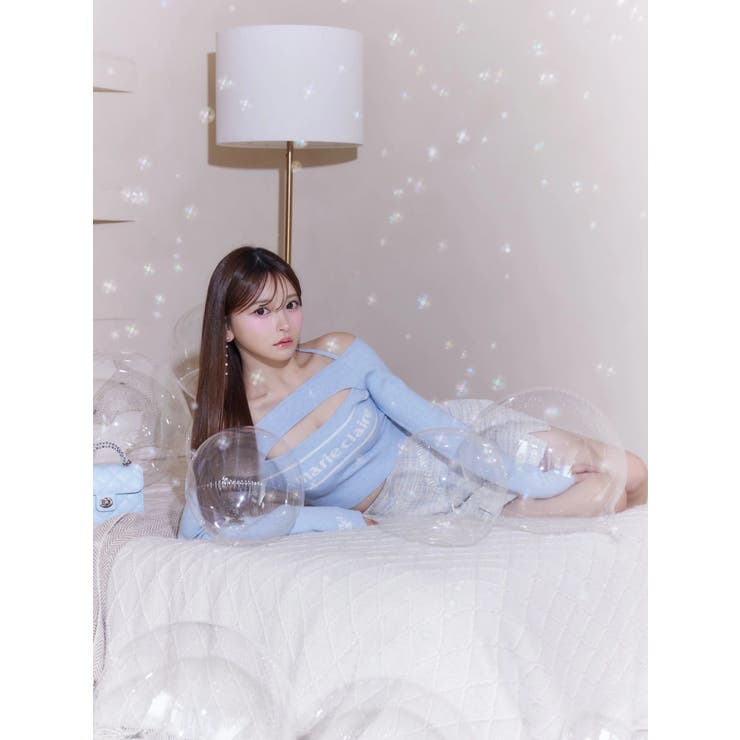 【marie claire×EATME】オフショルダーニットTOP | EATME | 詳細画像15 