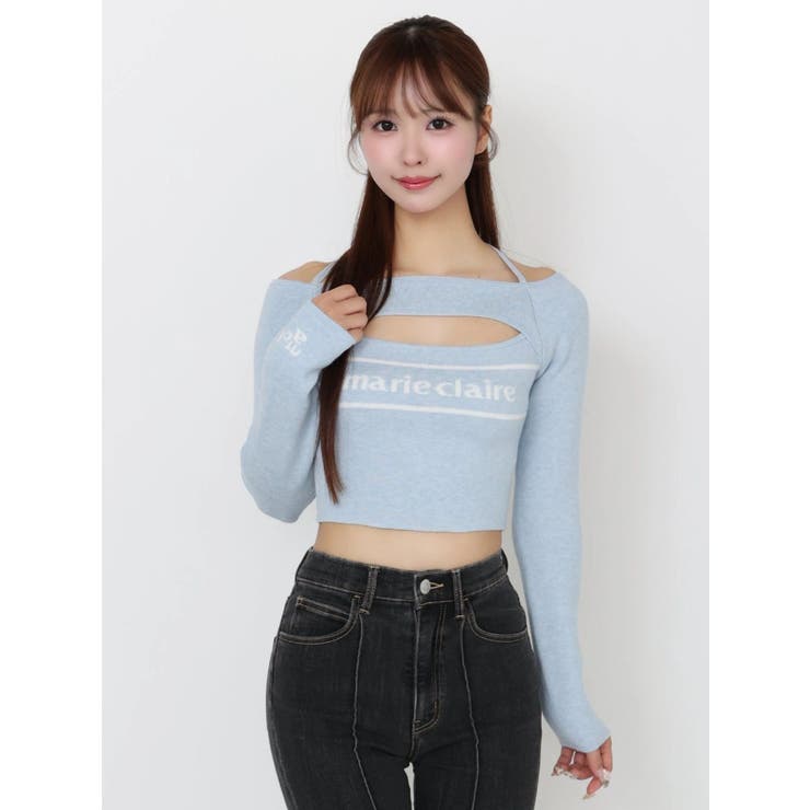 【marie claire×EATME】オフショルダーニットTOP | EATME | 詳細画像23 