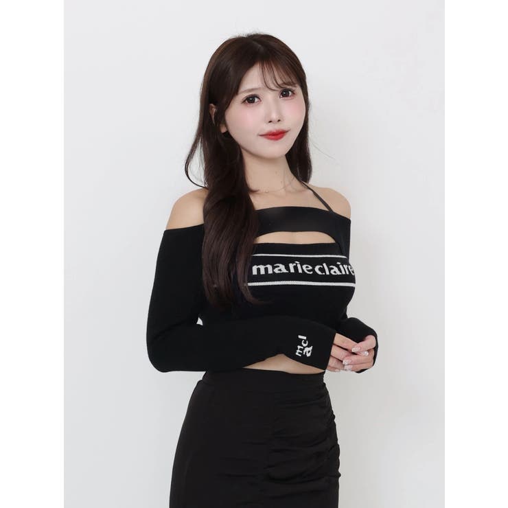 【marie claire×EATME】オフショルダーニットTOP | EATME | 詳細画像28 
