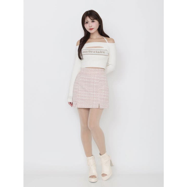 【marie claire×EATME】オフショルダーニットTOP | EATME | 詳細画像35 