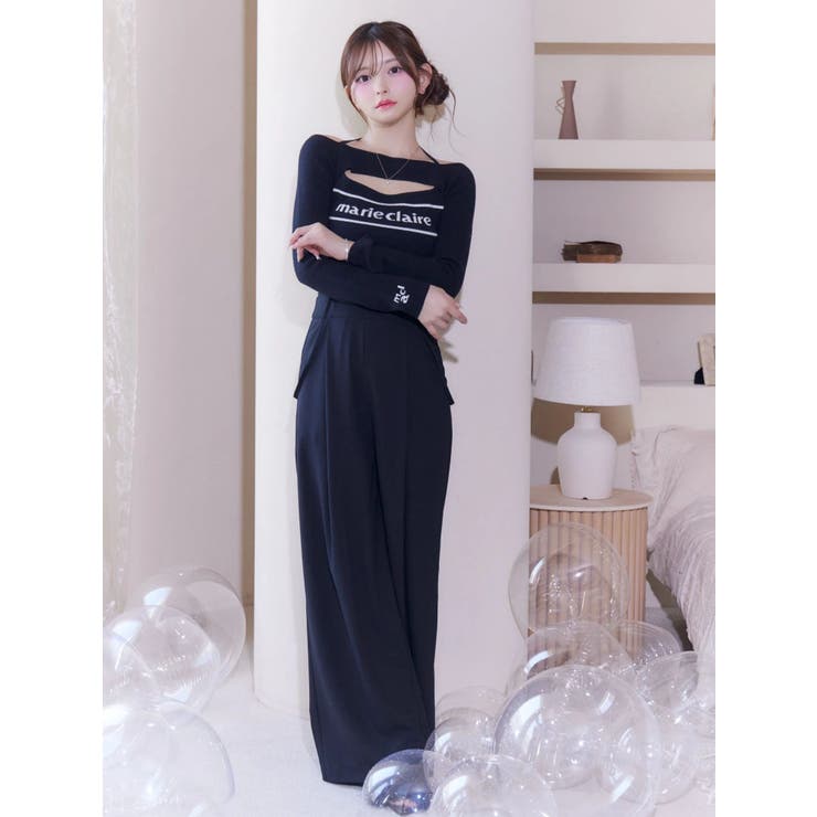 【marie claire×EATME】オフショルダーニットTOP | EATME | 詳細画像41 