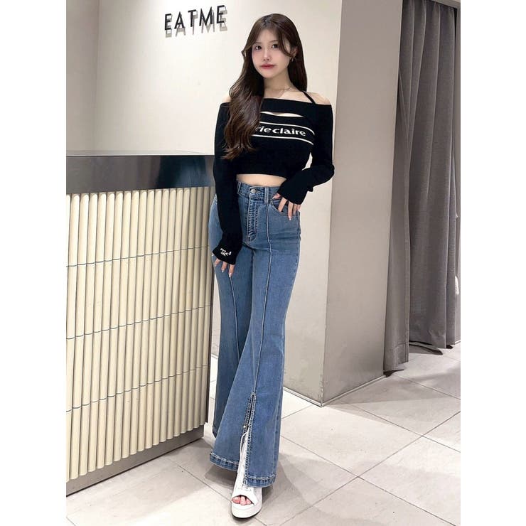 【marie claire×EATME】オフショルダーニットTOP | EATME | 詳細画像6 