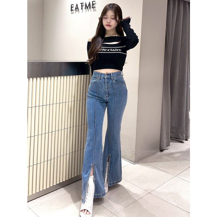 【marie claire×EATME】オフショルダーニットTOP | EATME | 詳細画像7 