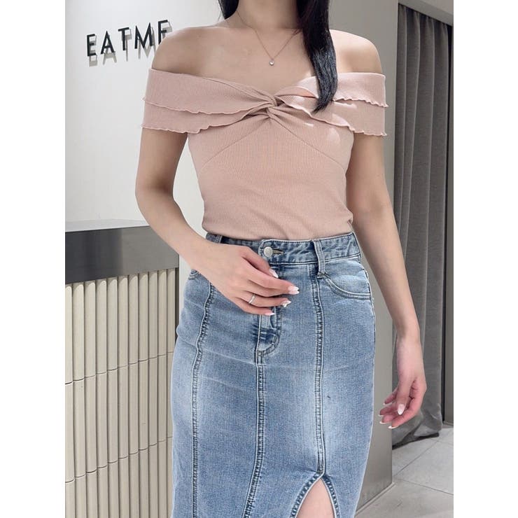 オフショルツイストフリルTOP | EATME | 詳細画像47 