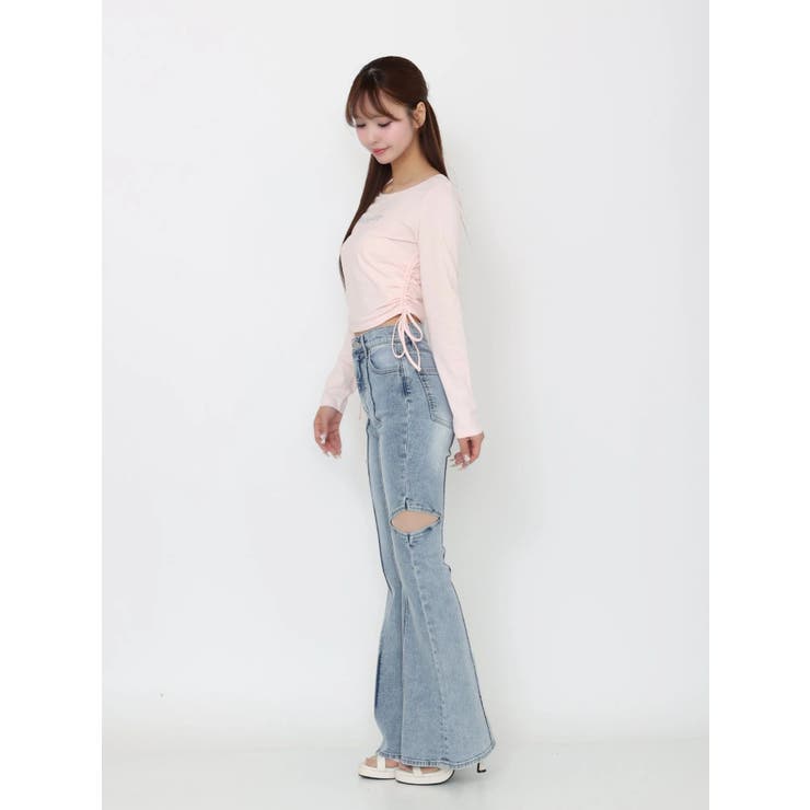 【marie claire×EATME】キラキラストーンロゴTシャツ | EATME | 詳細画像14 