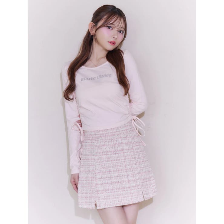 【marie claire×EATME】キラキラストーンロゴTシャツ | EATME | 詳細画像25 