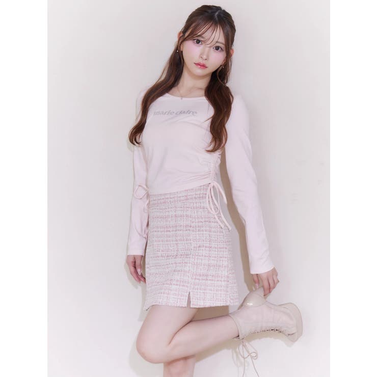 【marie claire×EATME】キラキラストーンロゴTシャツ | EATME | 詳細画像26 