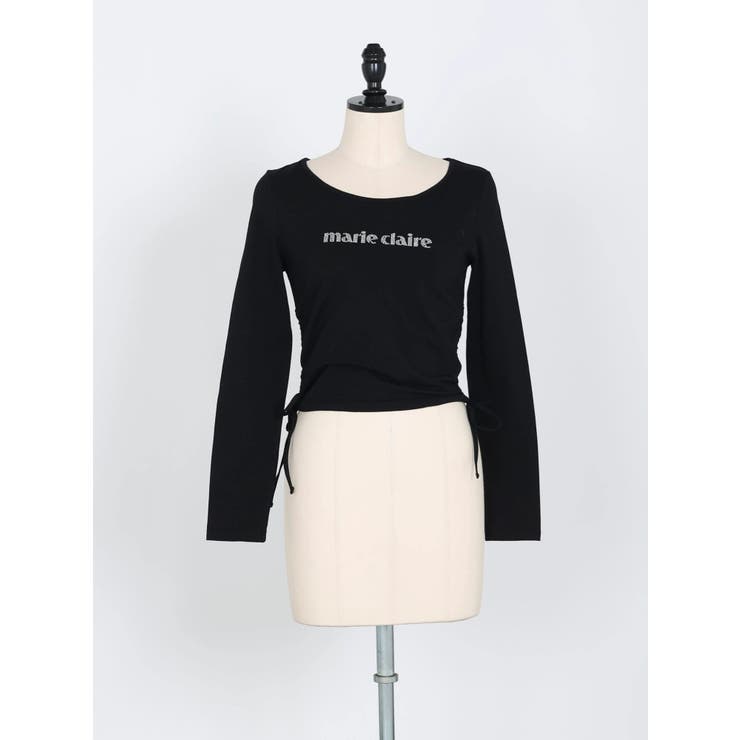 【marie claire×EATME】キラキラストーンロゴTシャツ | EATME | 詳細画像32 