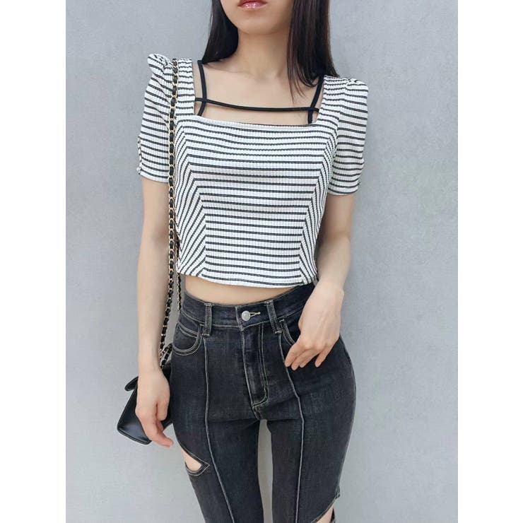 ベルテッドリボンコンパクトTOP | EATME | 詳細画像24 