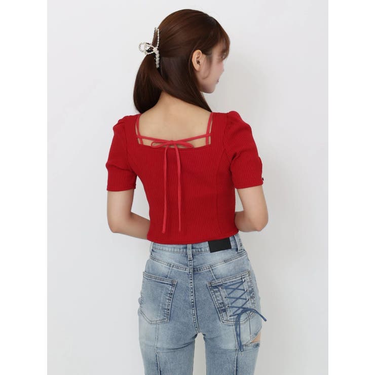 ベルテッドリボンコンパクトTOP | EATME | 詳細画像46 