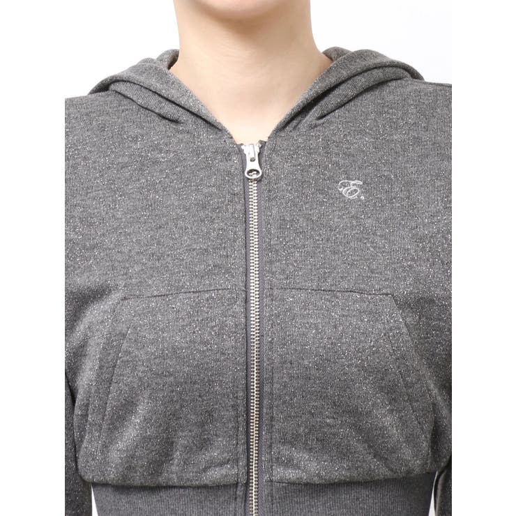 【SETUP】ラメZIPショートパーカー | EATME | 詳細画像25 