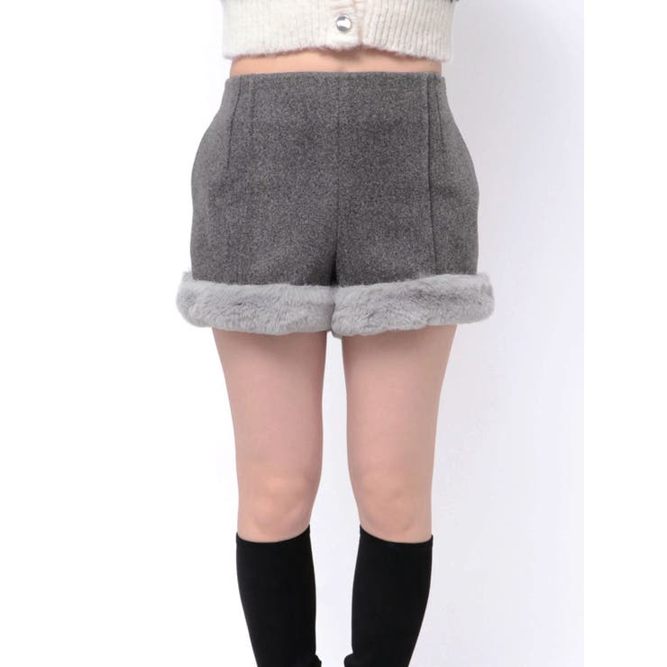 フェイクファートリムショートパンツ | EATME | 詳細画像27 