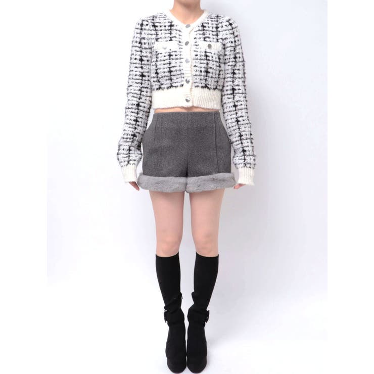 フェイクファートリムショートパンツ | EATME | 詳細画像33 