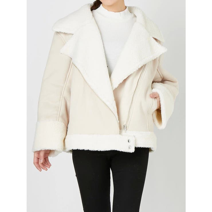 EVRIS  ライダースムートーンジャケット EVRIS ライダースムートーンジャケット