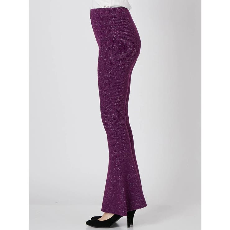 ラメリブフレアパンツ[品番：MKSW0006108]｜EVRIS（エブリス）の