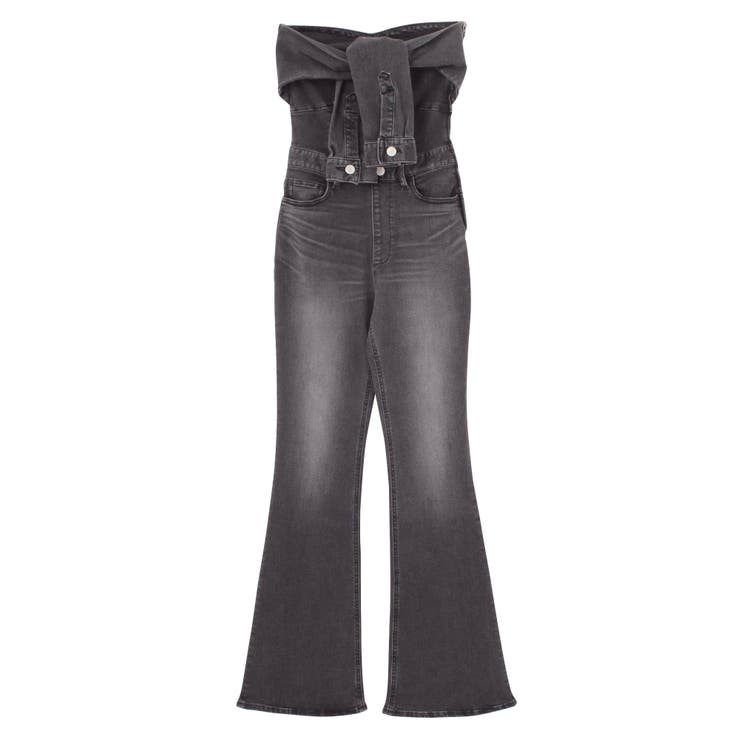 ビスチェDENIMオールインワン[品番：MKSW0006351]｜EVRIS