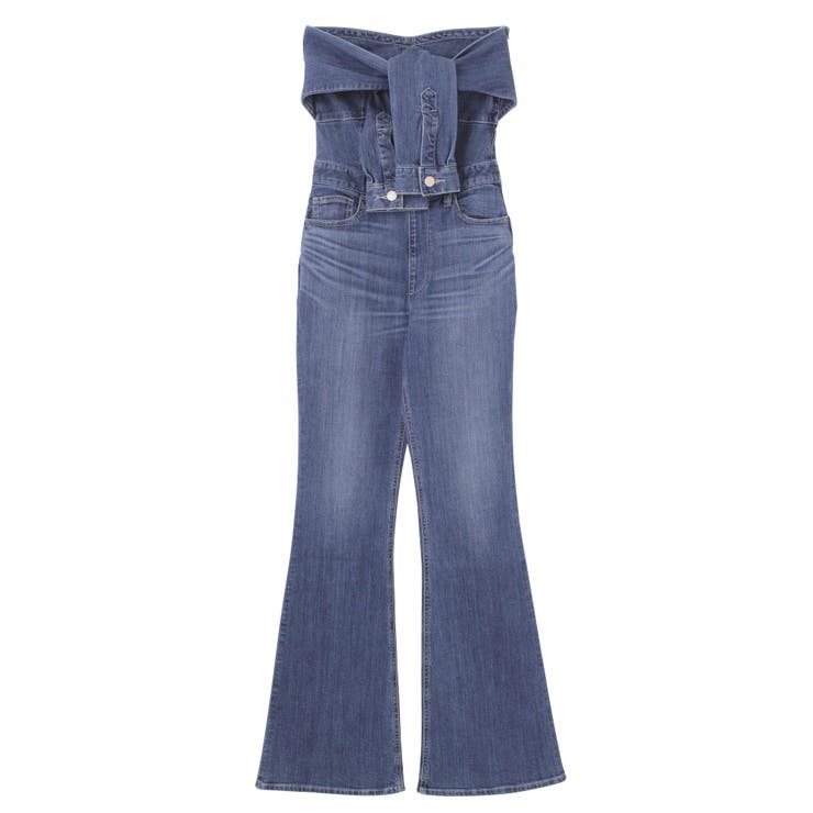 ビスチェDENIMオールインワン[品番：MKSW0006351]｜EVRIS