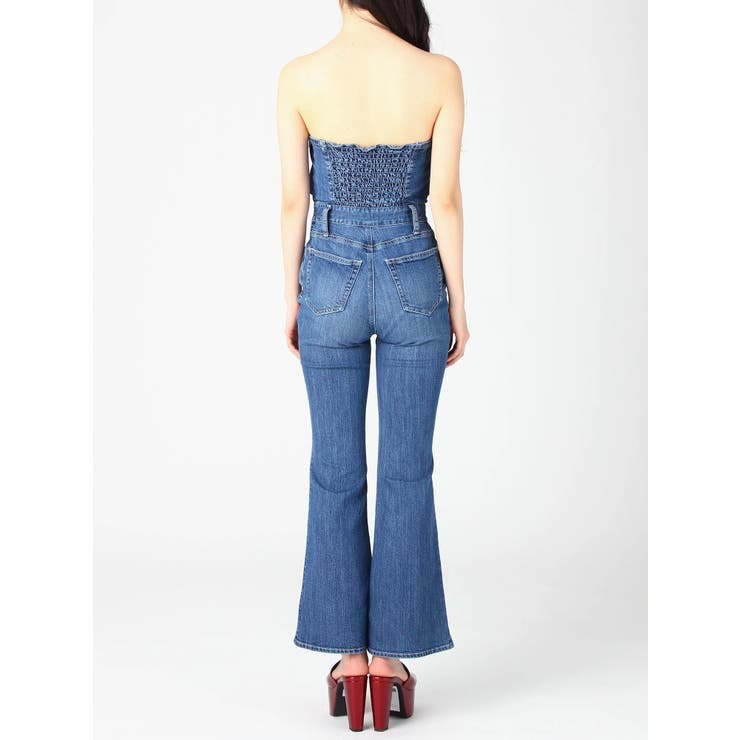 ビスチェDENIMオールインワン[品番：MKSW0006351]｜EVRIS（エブリス 