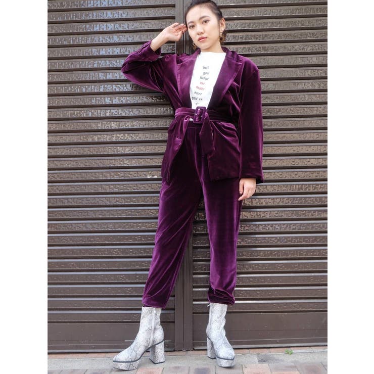 フェイクパイソンチャンキーヒールブーツ[品番：MKSW0006513]｜EVRIS （エブリス）のレディースファッション通販｜SHOPLIST（ショップリスト）