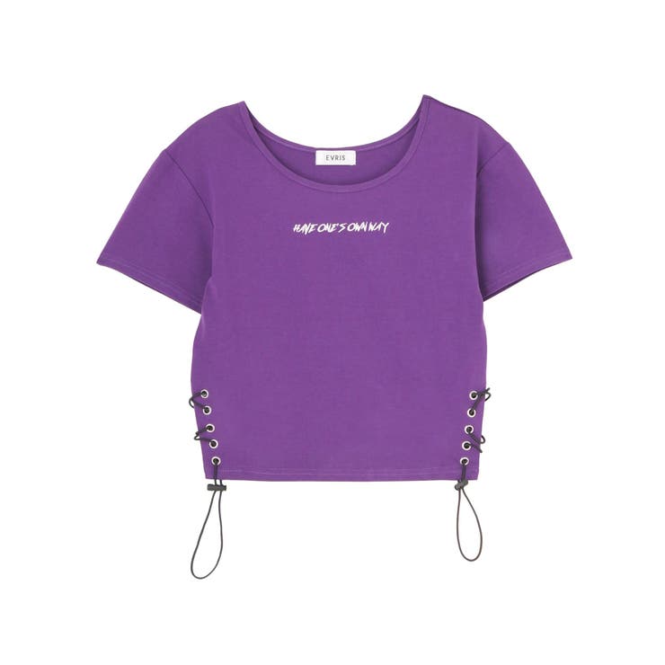 売れ筋商品|||ボス Tシャツ レディース トップス ENARI - Print T-shirt - open purple 7.4オンス スーパーヘビーTシャツ Printstar（プリントスター