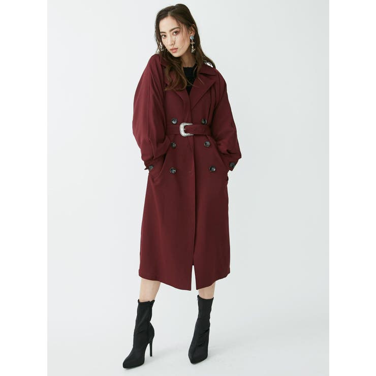 ボリュームスリーブトレンチコート | EVRIS | 詳細画像25 