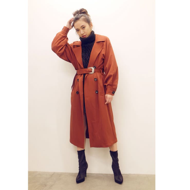 ボリュームスリーブトレンチコート | EVRIS | 詳細画像31 