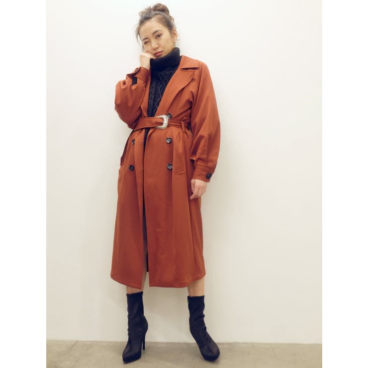 ボリュームスリーブトレンチコート | EVRIS | 詳細画像37 