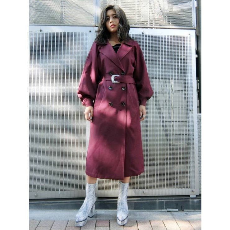 ボリュームスリーブトレンチコート | EVRIS | 詳細画像38 