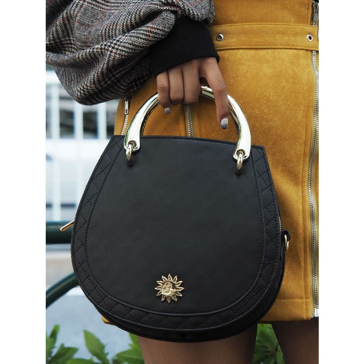WEB限定】フェイクレザーサークルBAG[品番：MKSW0006606]｜EVRIS