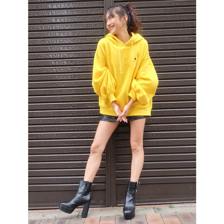 EVRIS×須田アンナ】GIRLS POWERスウェットプルオーバー[品番
