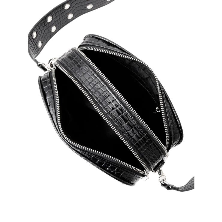 EVRIS ダブルZIPコンパクトショルダーBAG ダブルZIPコンパクトショルダーBAG[品番：MKSW0012128]｜EVRIS