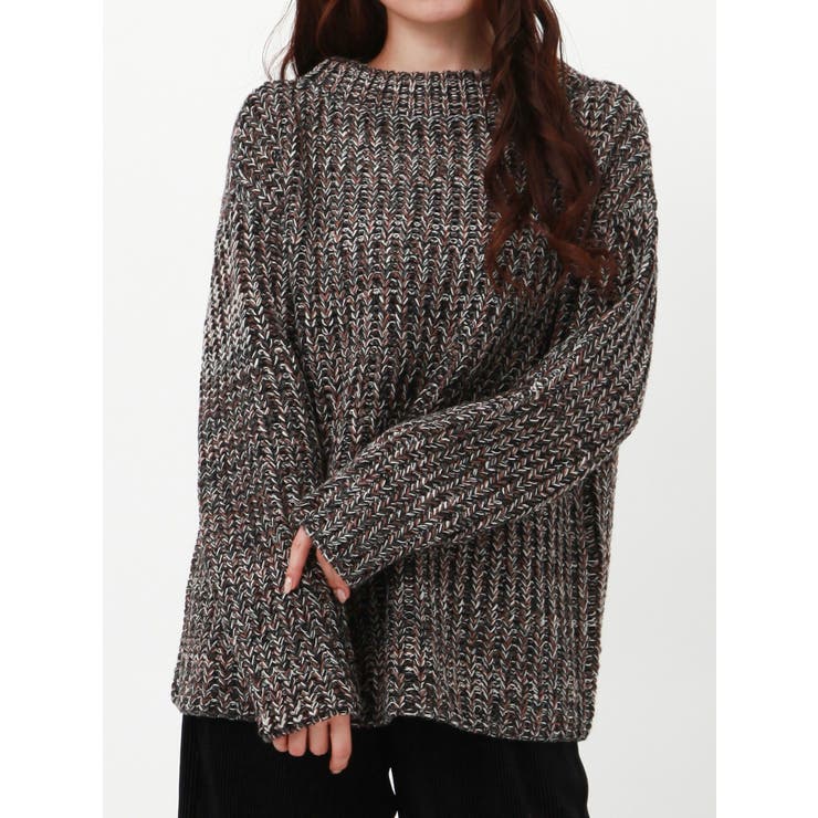 VOLUME MIX ニットTOPS[品番：MKSW0011724]｜EVRIS（エブリス）の