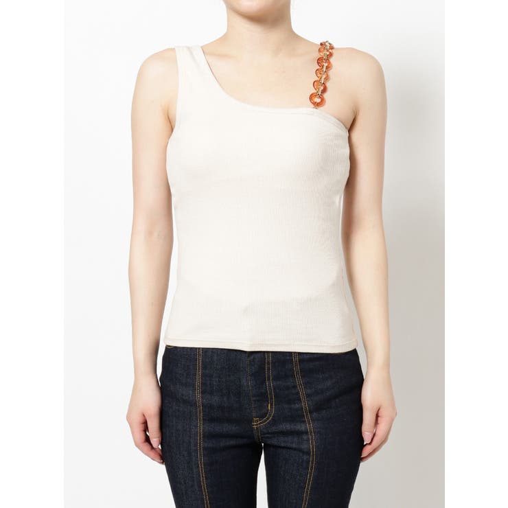 JACQUEMUS ワンショルダー トップス ベアトップ JACQUEMUS ワンショルダー トップス ベアトップ ワンショルダー