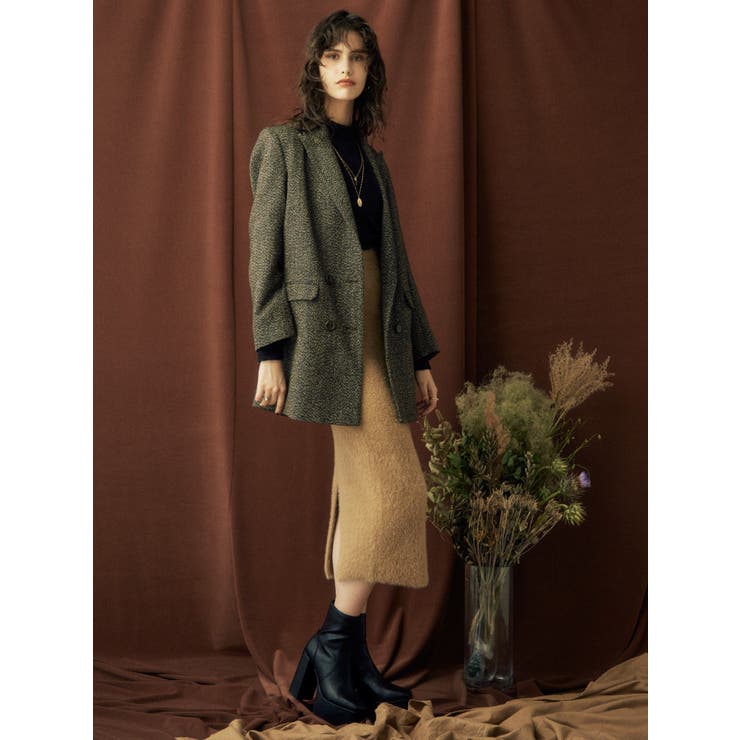 シームレザーライクチャンキーブーツ[品番：MKSW0025263]｜EVRIS  