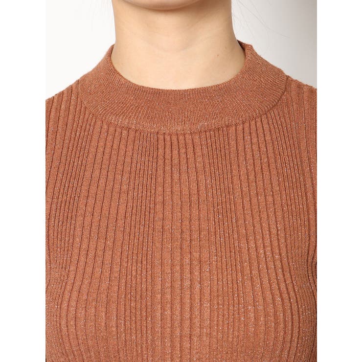 ラメ RIB ニットプルオーバー | EVRIS | 詳細画像8 