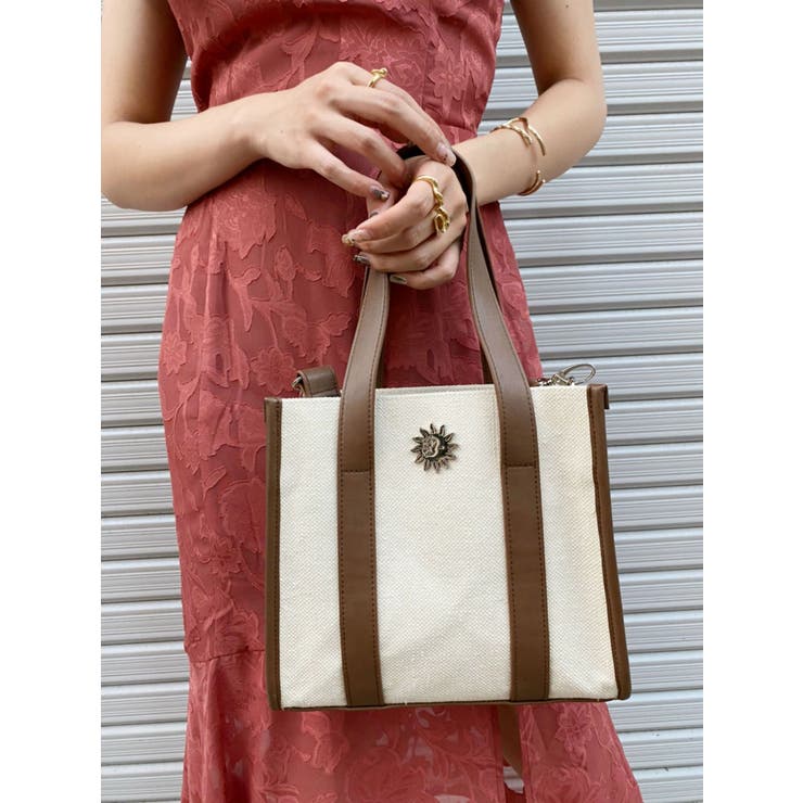 ジュートスクエア2way Bag 品番 Mksw Evris エブリス のレディースファッション通販 Shoplist ショップリスト