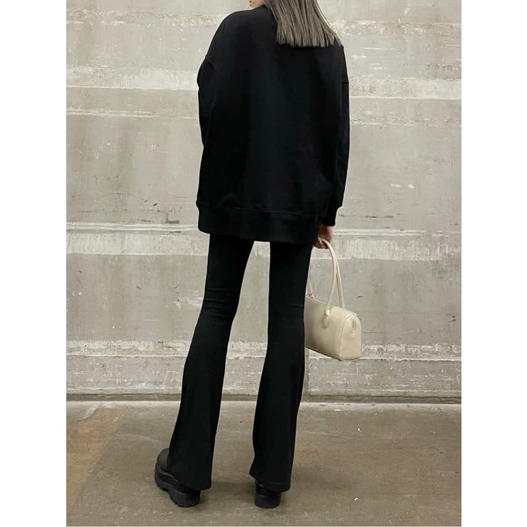 リブフレアレギンスパンツ | EVRIS | 詳細画像12 