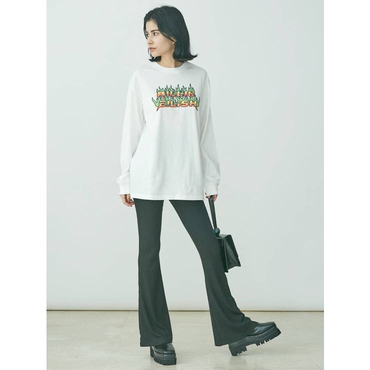 リブフレアレギンスパンツ | EVRIS | 詳細画像20 