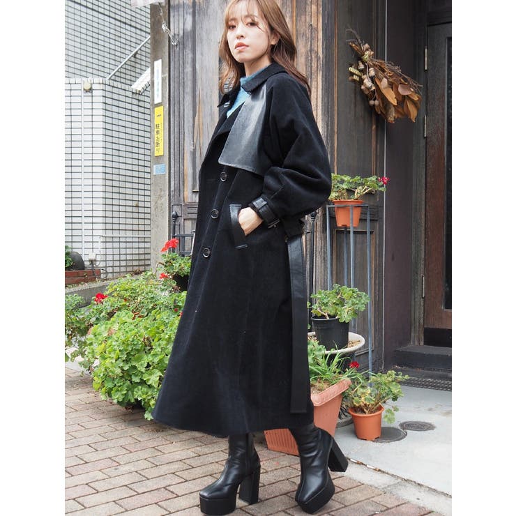 希少 90s 牛革レザートレンチコート カウスキン ブラック 黒 XL相当 ✨️美品 希少サイズ XL ラムレザー トレンチコート マキシ丈 羊革