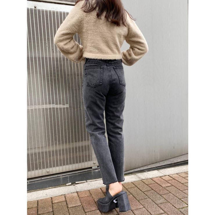 ブロッキングストレートデニムパンツ[品番：MKSW0038892]｜EVRIS