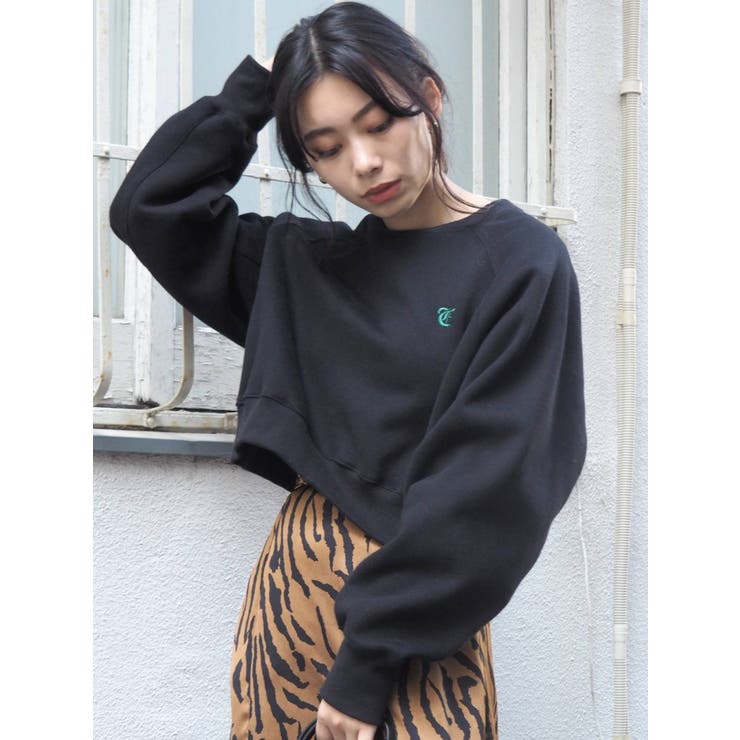 ショートスウェットTOPS[品番：MKSW0040264]｜EVRIS（エブリス