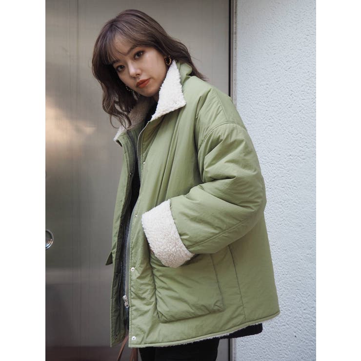 ボアブルゾン[品番：MKSW0041630]｜EVRIS（エブリス）の