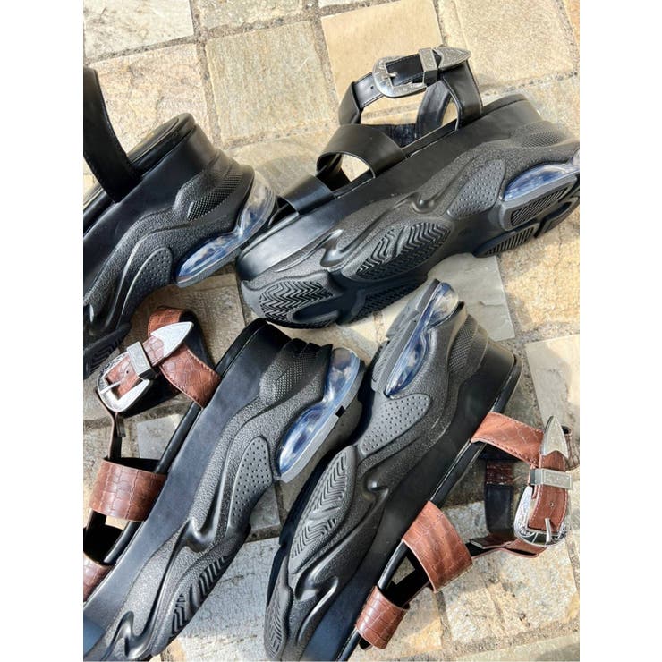 EVRIS サンダル EVRIS 「EVRIS」 フラットサンダル LARGE ピンク レディース