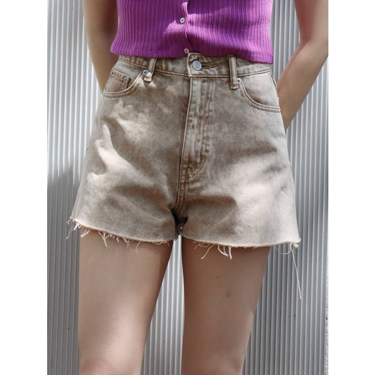 BASICデニムショートパンツ[品番：MKSW0044601]｜EVRIS