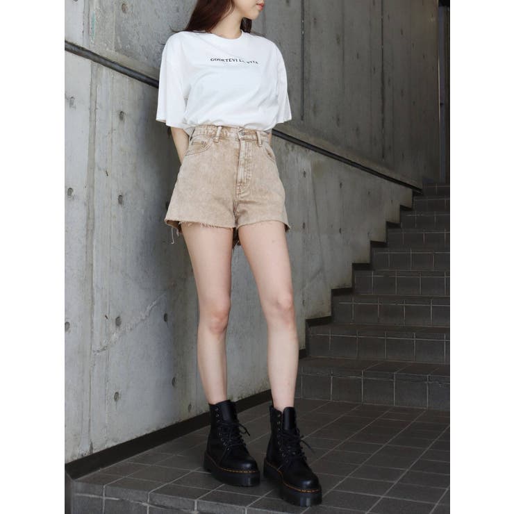 BASICデニムショートパンツ[品番：MKSW0044601]｜EVRIS