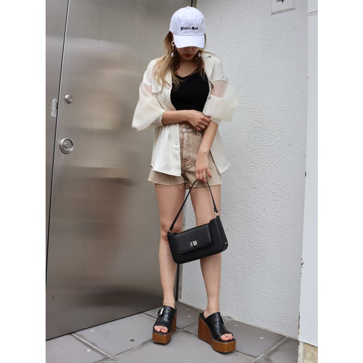 BASICデニムショートパンツ[品番：MKSW0044601]｜EVRIS